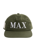 MAXIM Yacht Cap — Olive / White Embroidery