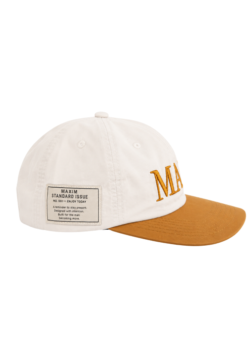 MAXIM Yacht Cap — Stone / Tobacco