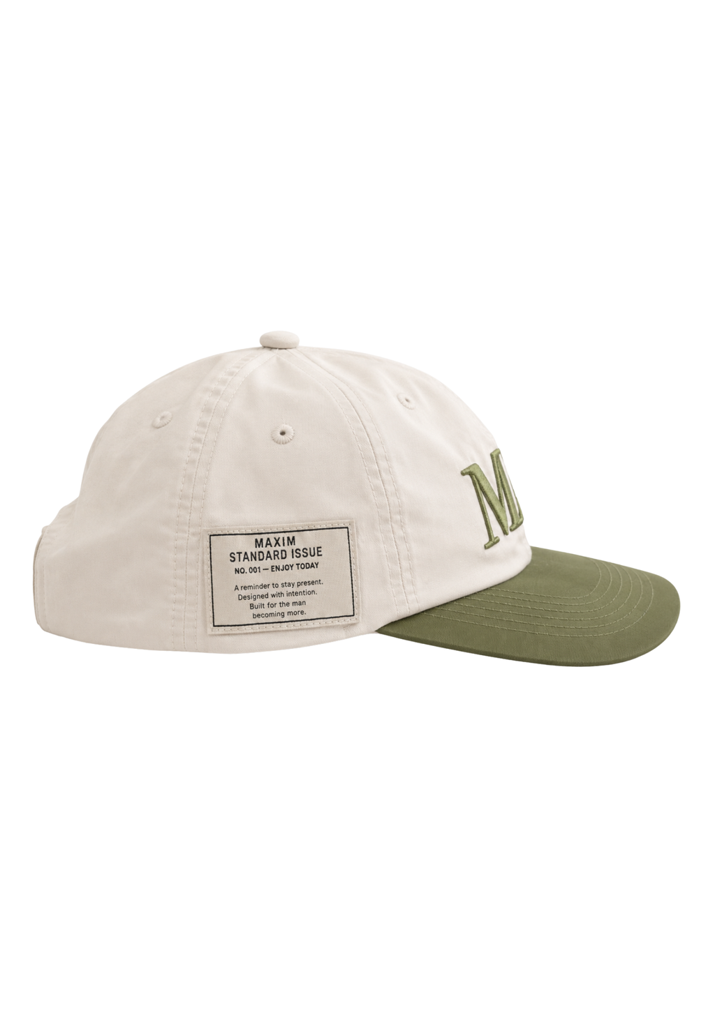 MAXIM Yacht Cap — Stone / Olive