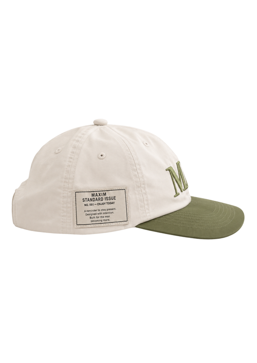 MAXIM Yacht Cap — Stone / Olive