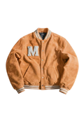 THE VARSITY JACKET — APRICOT / COCONUT MILK