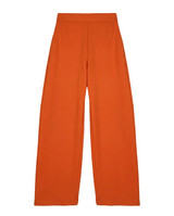 THE RELAXED WIDE LEG TROUSER — BURNT ORANGE