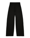 THE RELAXED WIDE LEG TROUSER — BLACK